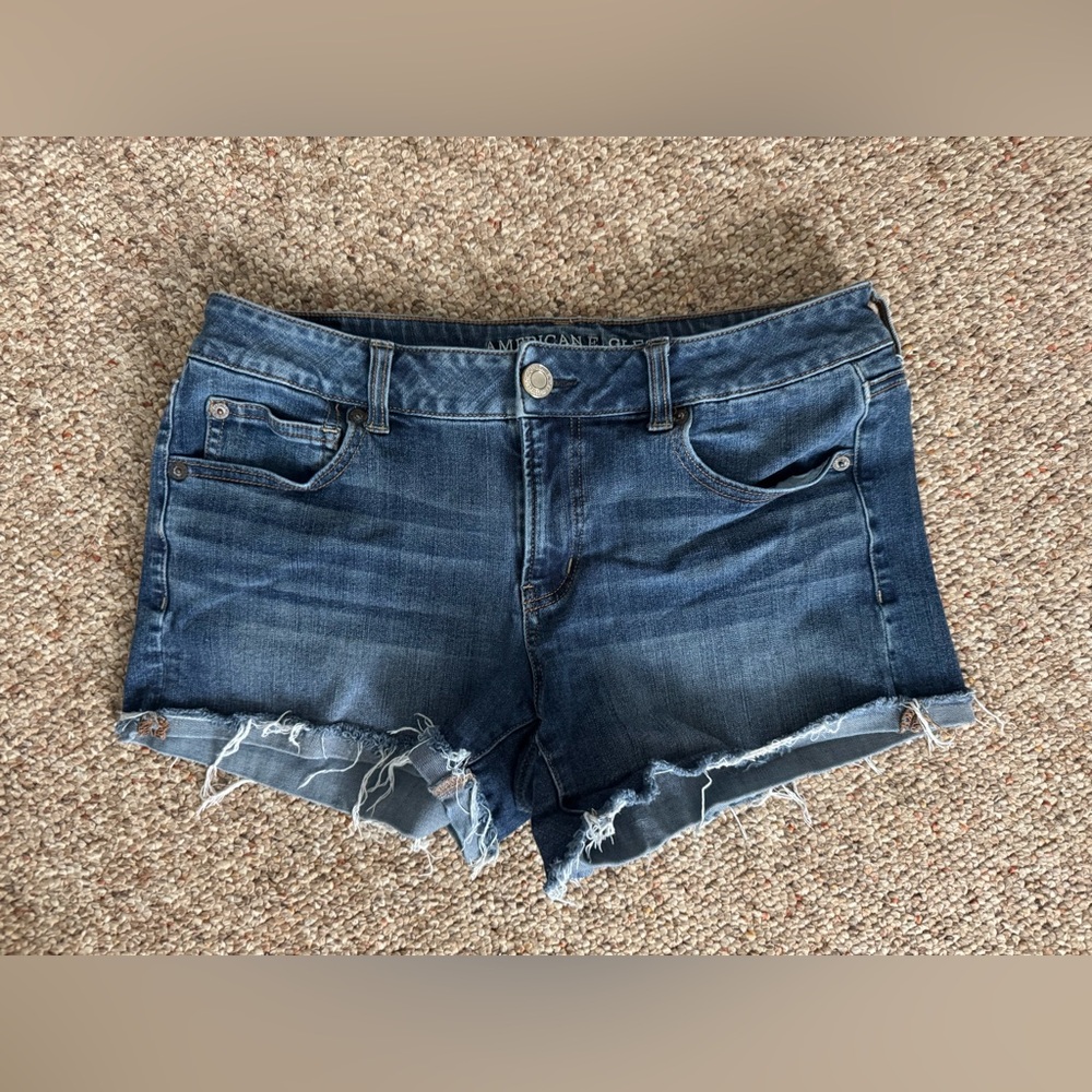 American Eagle 360 Super Stretch Shortie Jean Short